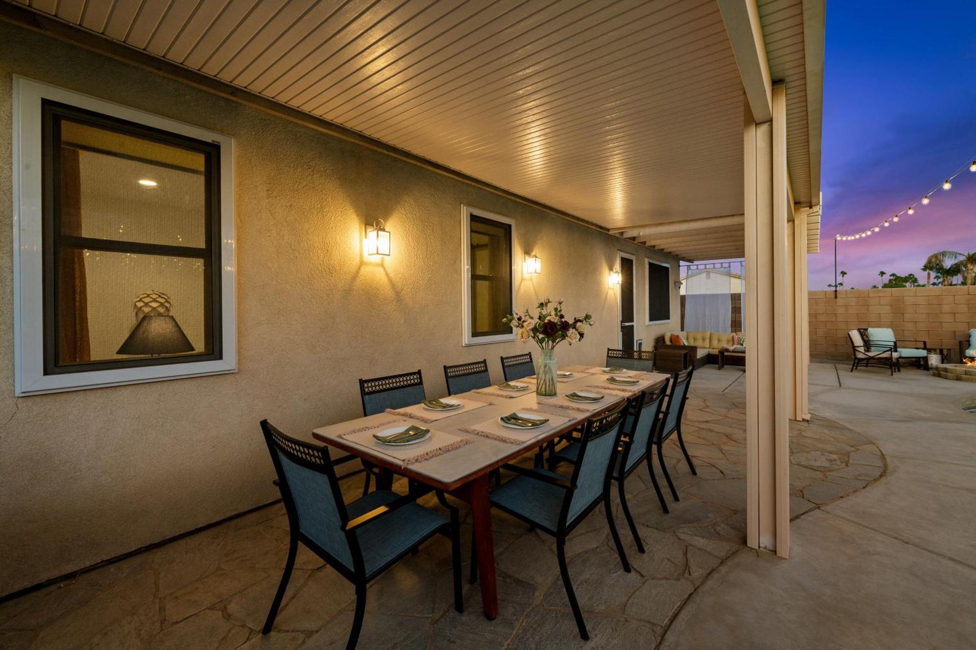Casa Desert Muse With Heated Pool Spa Firepit Mini Golf And Games Indio Esterno foto