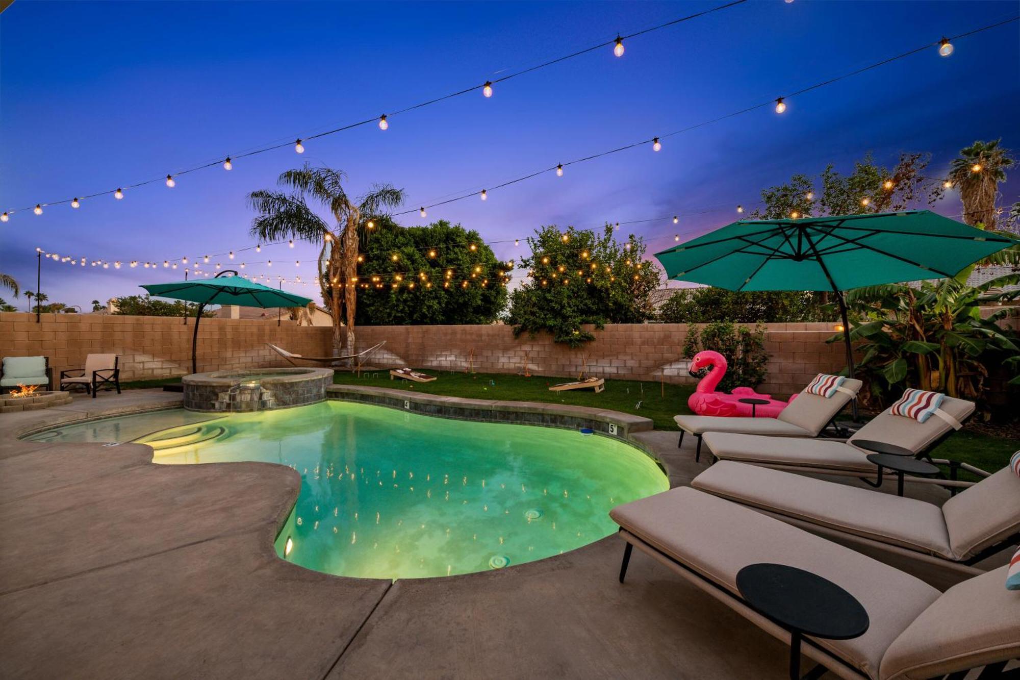 Casa Desert Muse With Heated Pool Spa Firepit Mini Golf And Games Indio Esterno foto