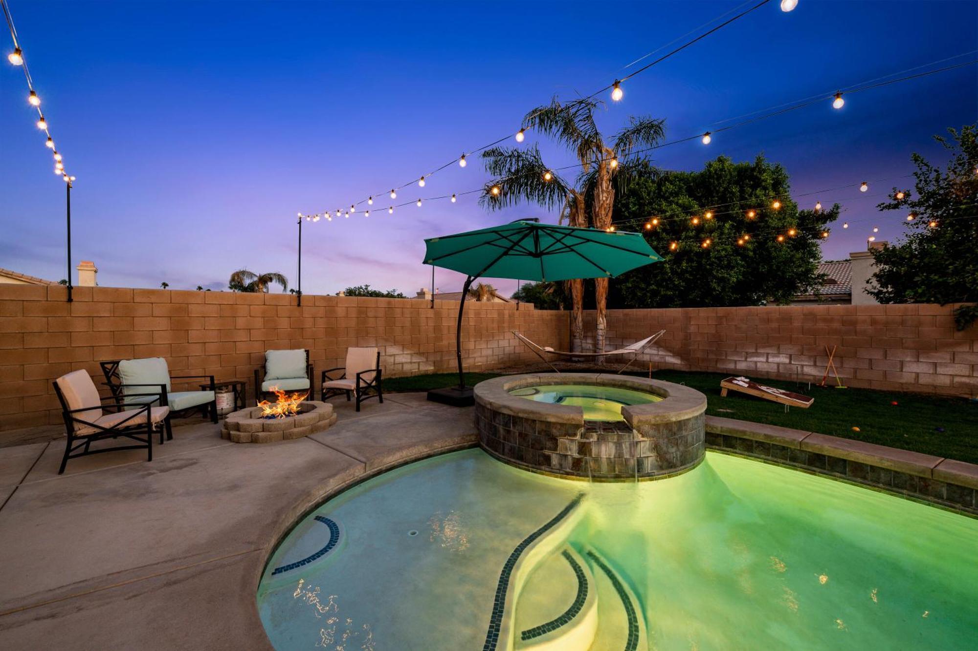 Casa Desert Muse With Heated Pool Spa Firepit Mini Golf And Games Indio Esterno foto